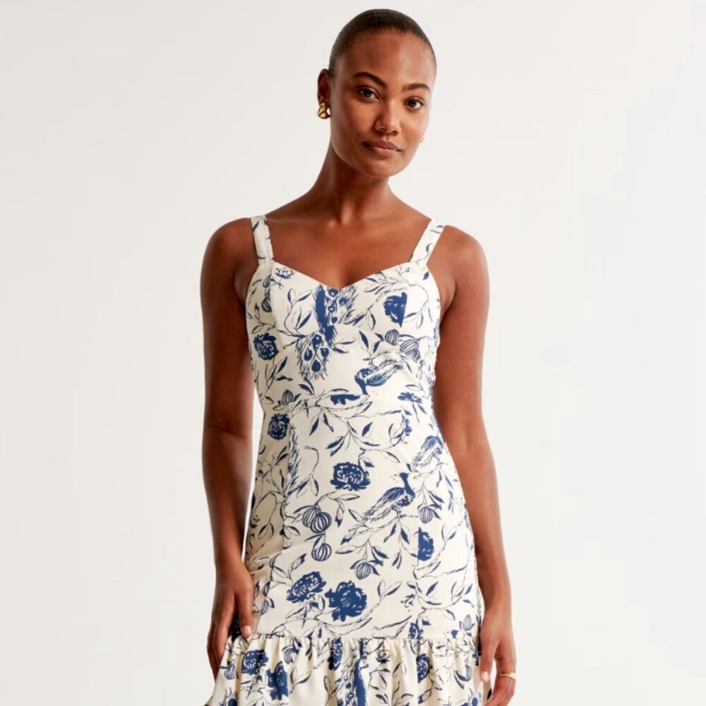 Abercrombie Floral Dress XXL Tall